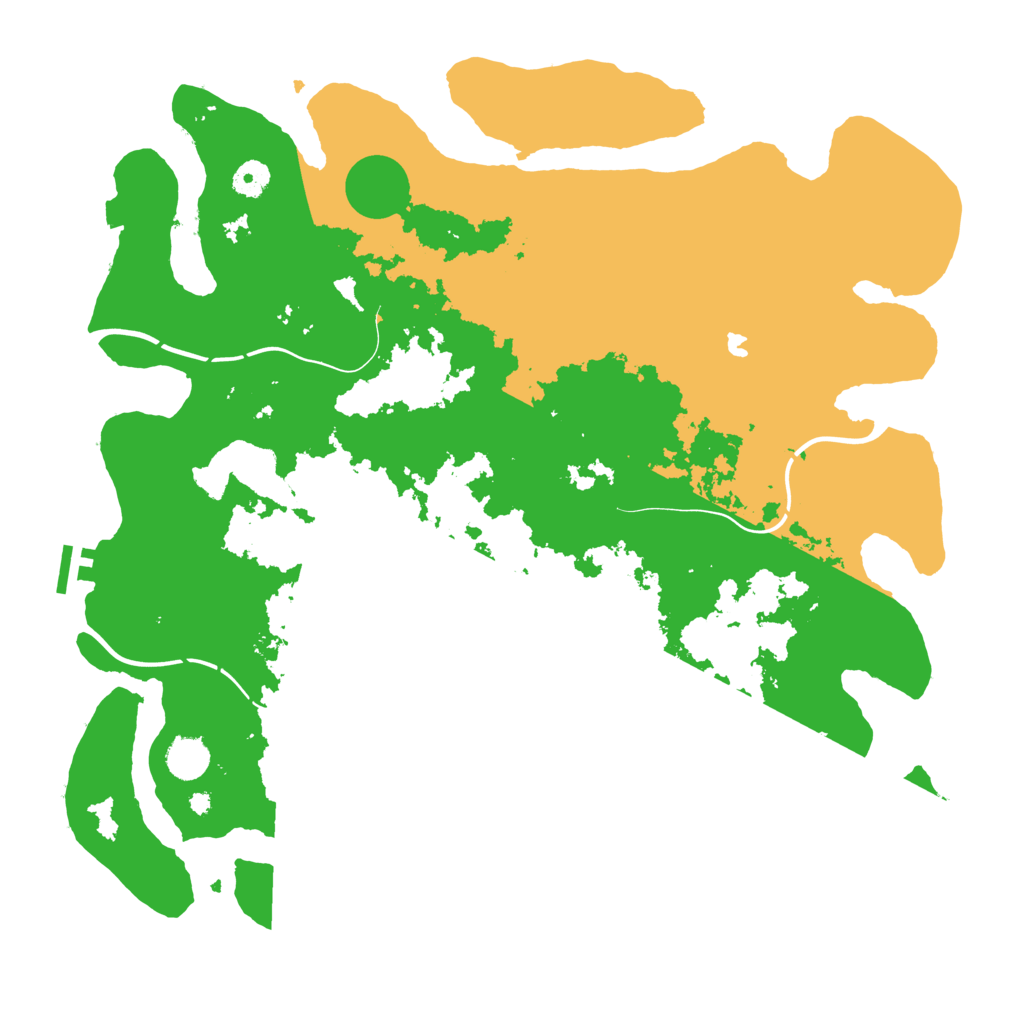 Biome Rust Map: Procedural Map, Size: 4250, Seed: 642942289