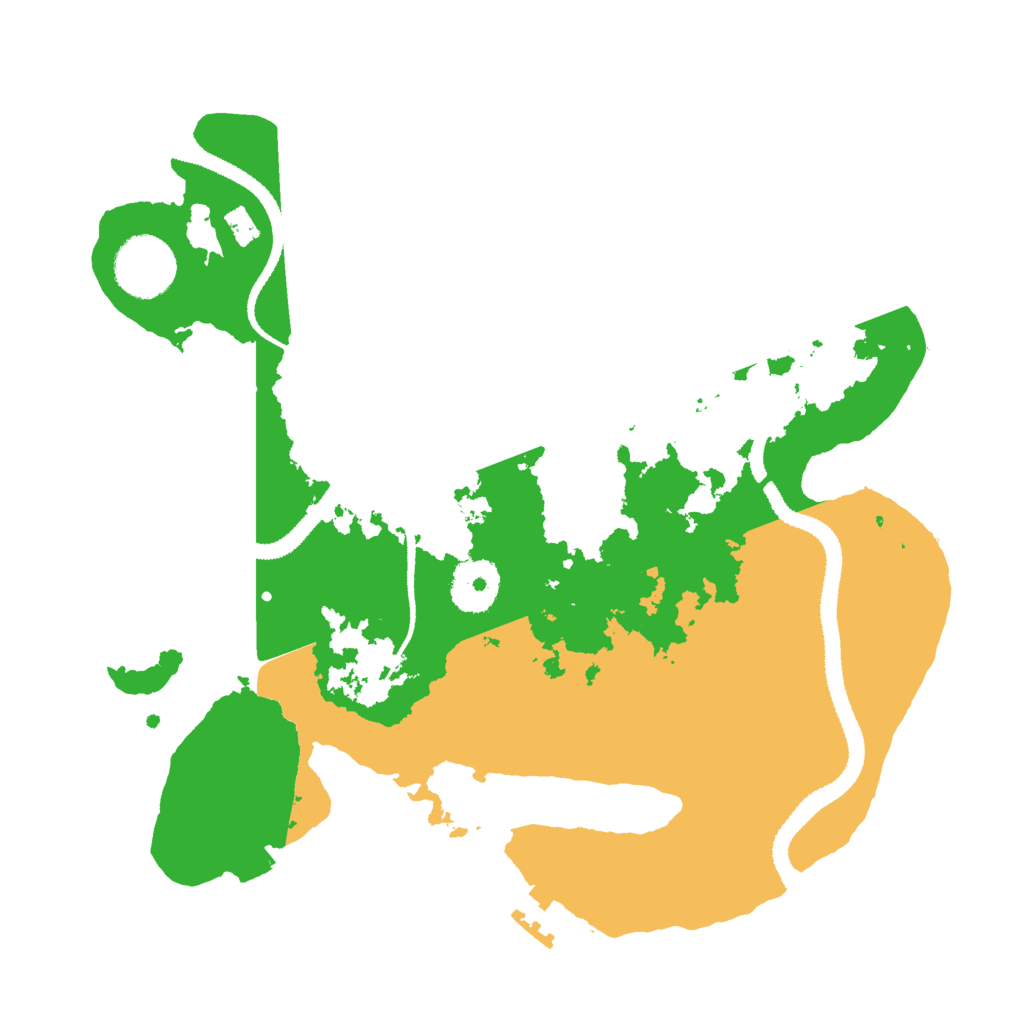 Biome Rust Map: Procedural Map, Size: 3000, Seed: 9051908