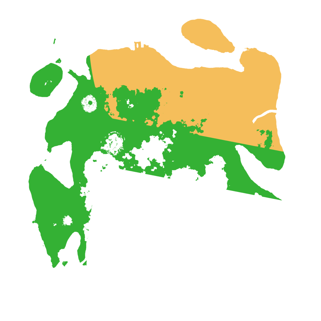 Biome Rust Map: Procedural Map, Size: 3000, Seed: 1478330782