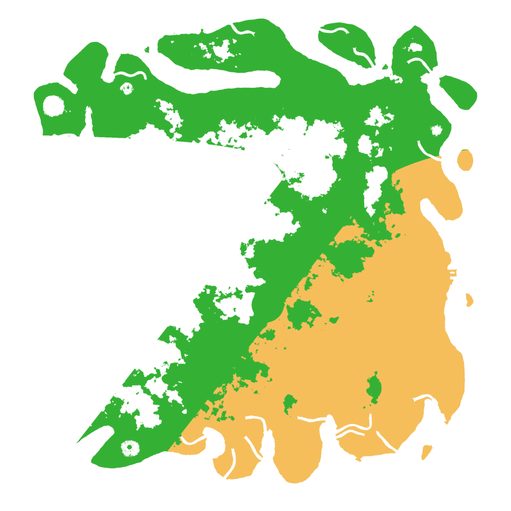 Biome Rust Map: Procedural Map, Size: 4400, Seed: 740972133