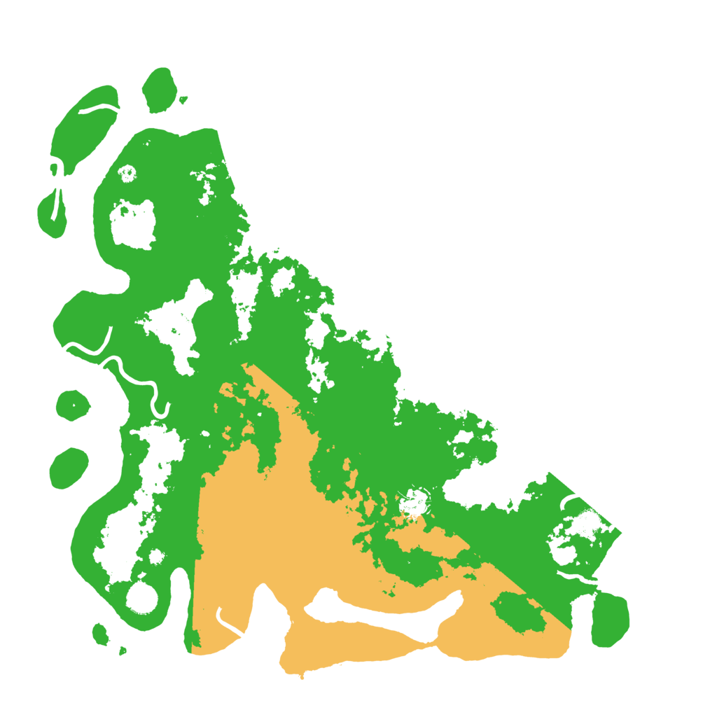 Biome Rust Map: Procedural Map, Size: 4200, Seed: 197000