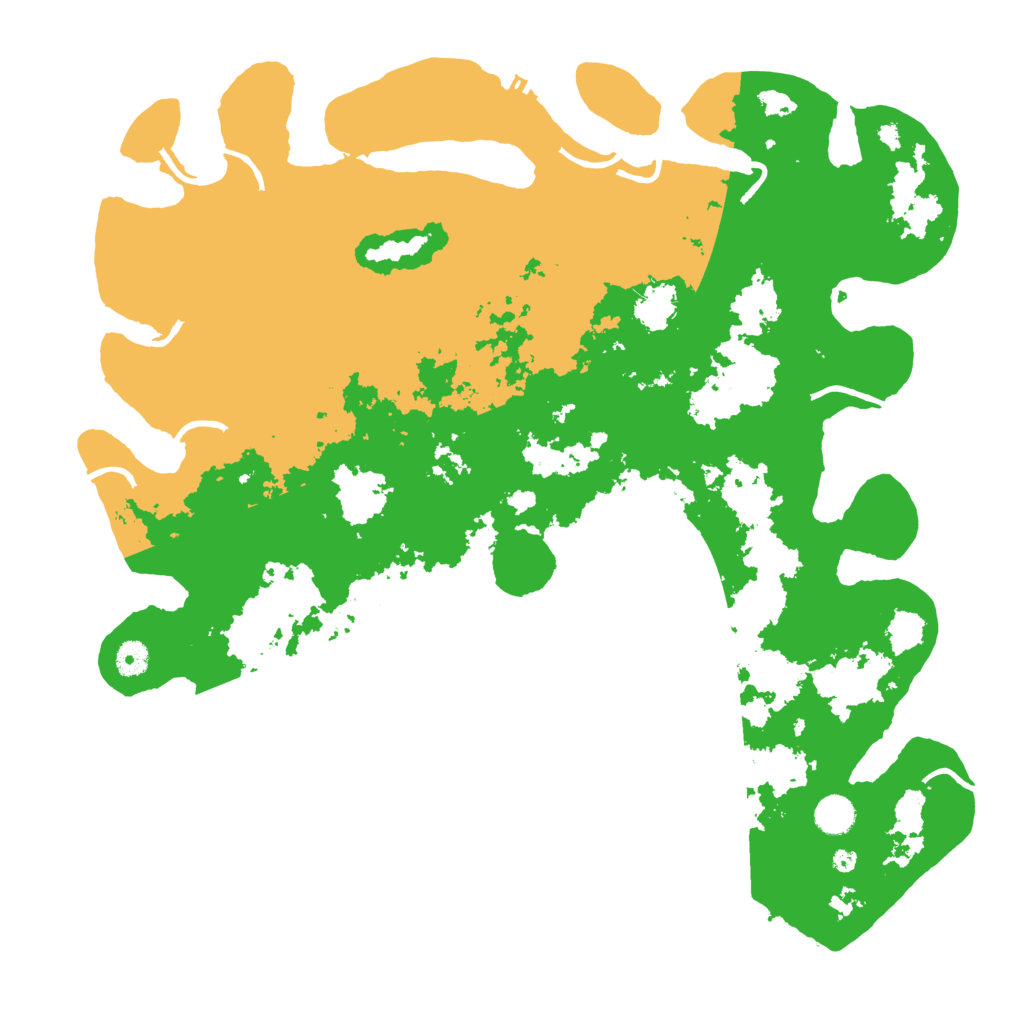 Biome Rust Map: Procedural Map, Size: 4500, Seed: 465087593