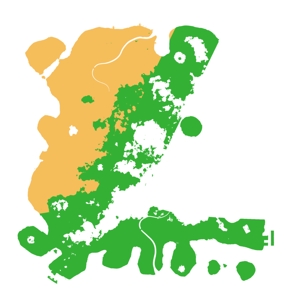 Biome Rust Map: Procedural Map, Size: 4000, Seed: 101000962
