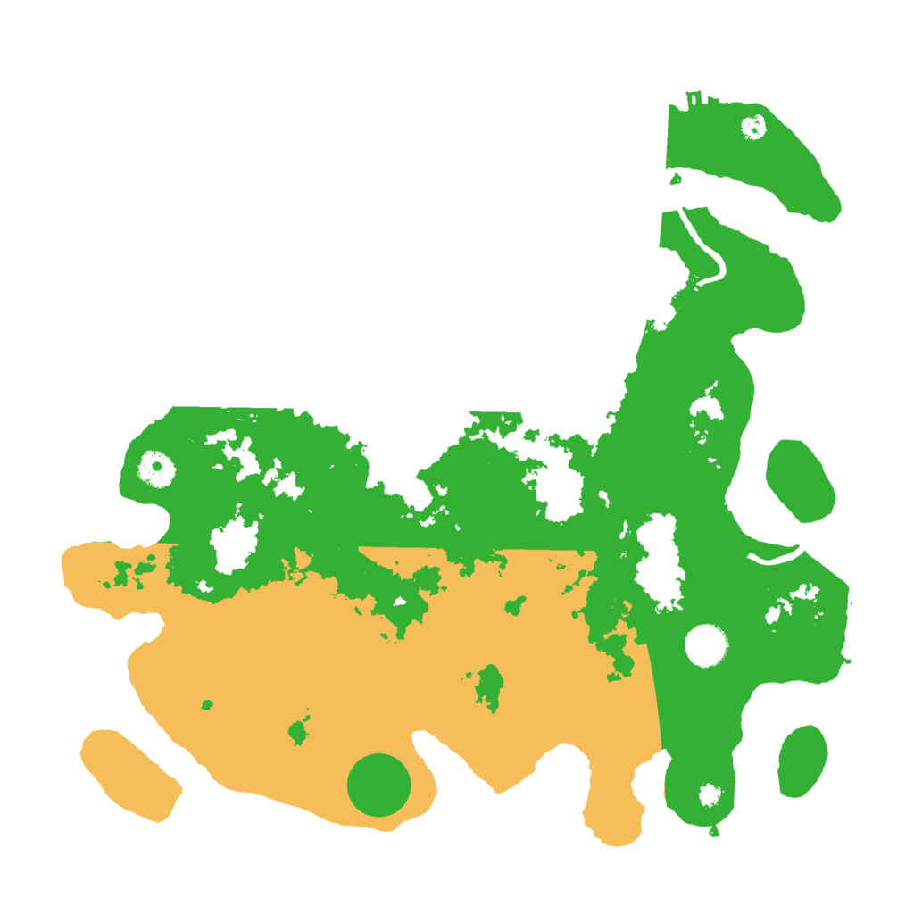 Biome Rust Map: Procedural Map, Size: 3800, Seed: 617249977