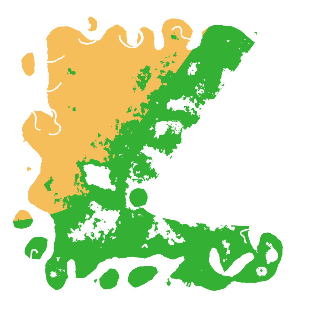 Biome Rust Map: Procedural Map, Size: 4500, Seed: 341