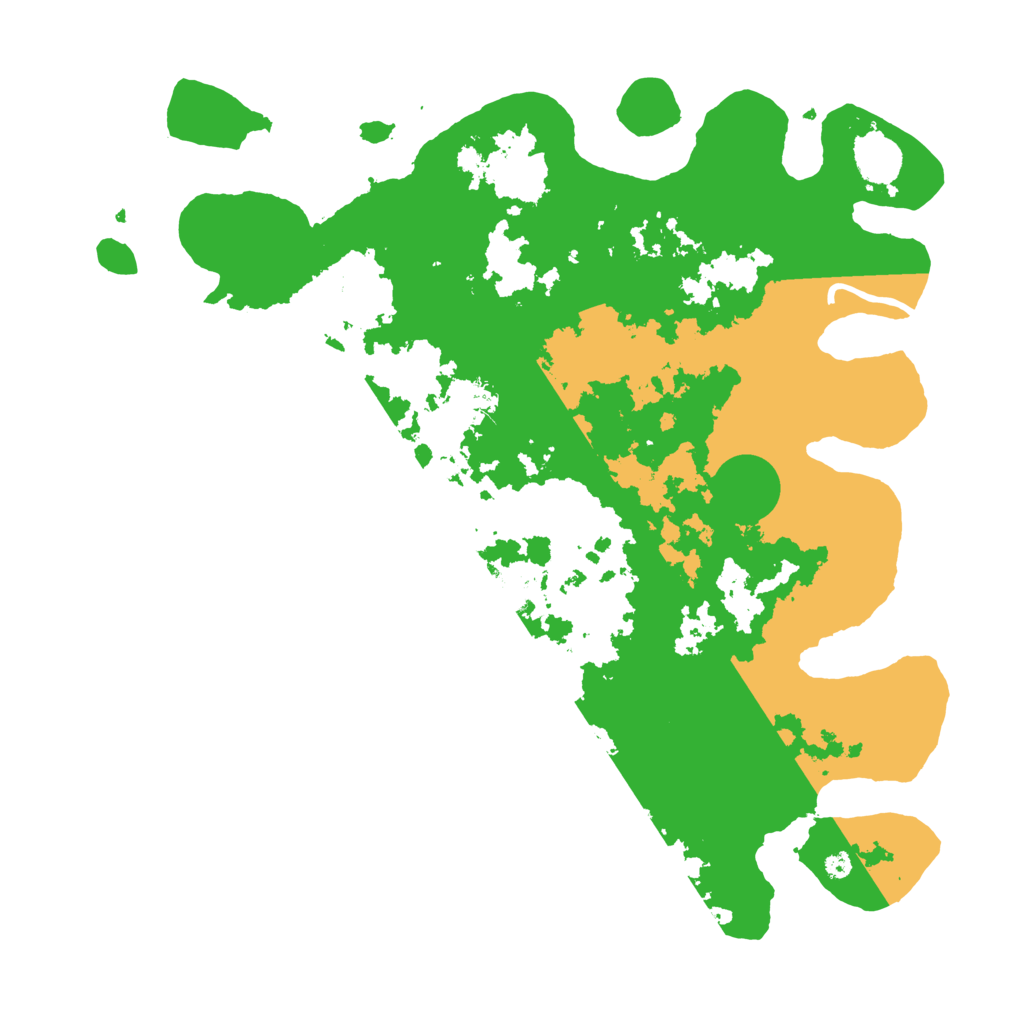 Biome Rust Map: Procedural Map, Size: 4000, Seed: 2144379726
