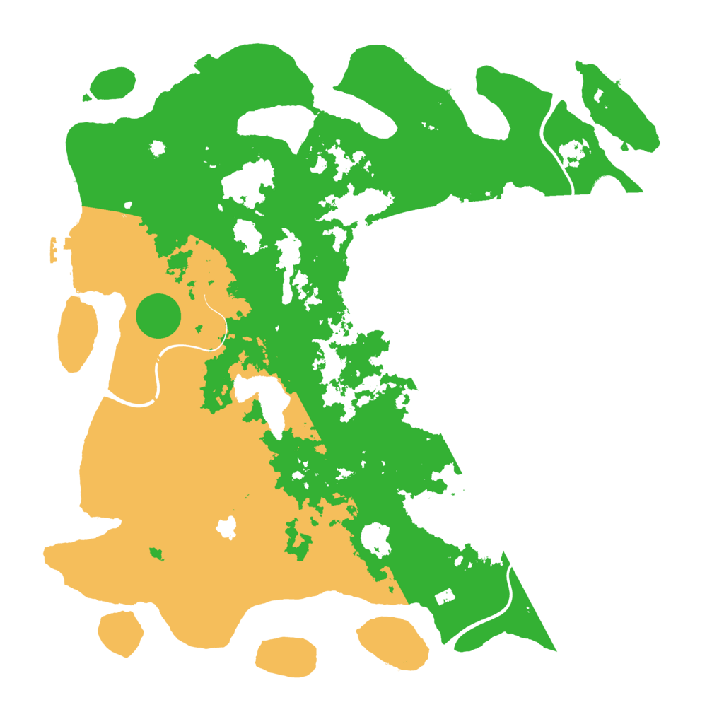 Biome Rust Map: Procedural Map, Size: 4250, Seed: 706810126