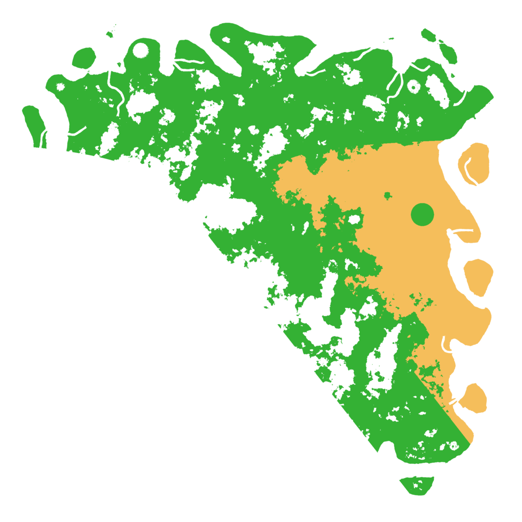 Biome Rust Map: Procedural Map, Size: 6000, Seed: 1350264873