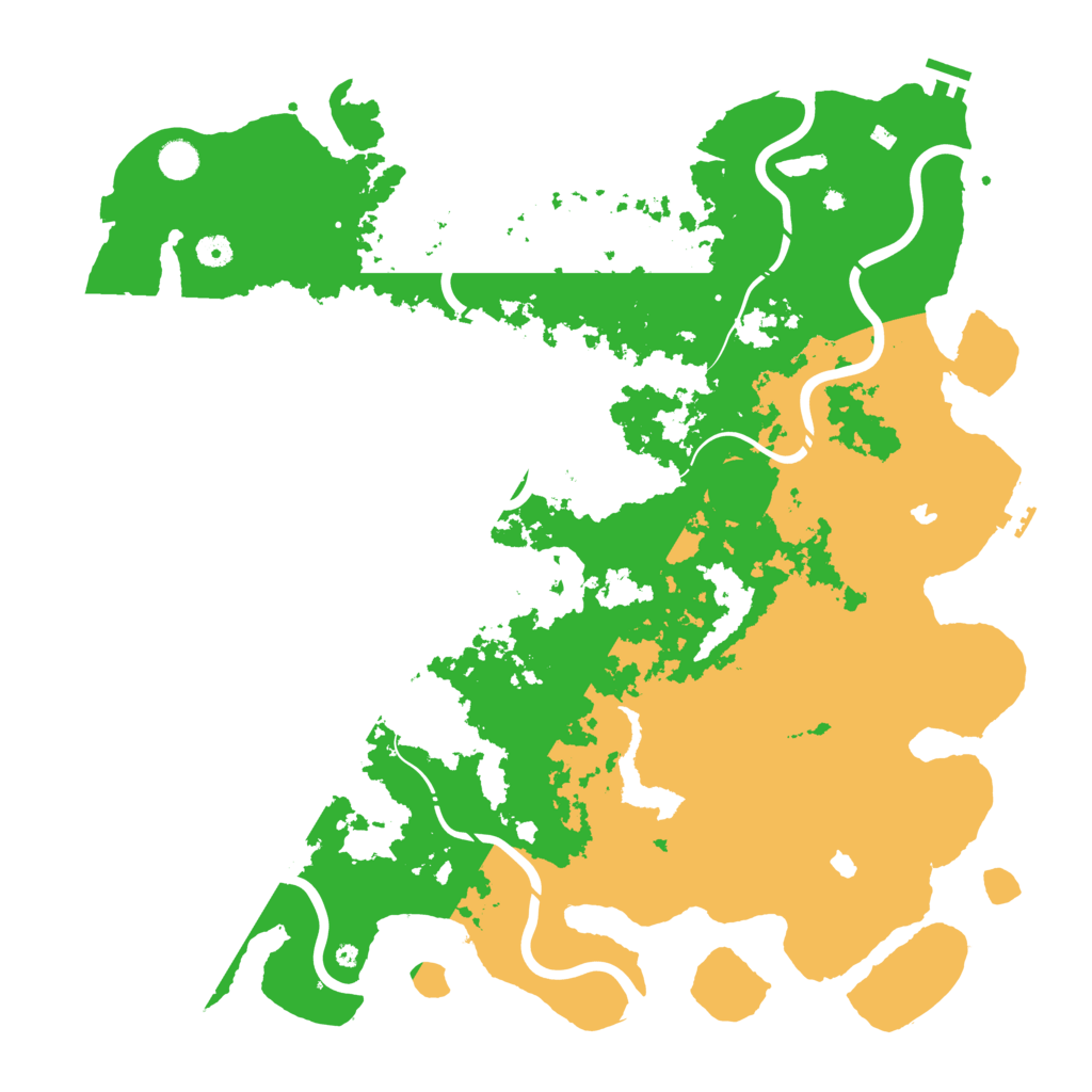 Biome Rust Map: Procedural Map, Size: 4800, Seed: 47178671
