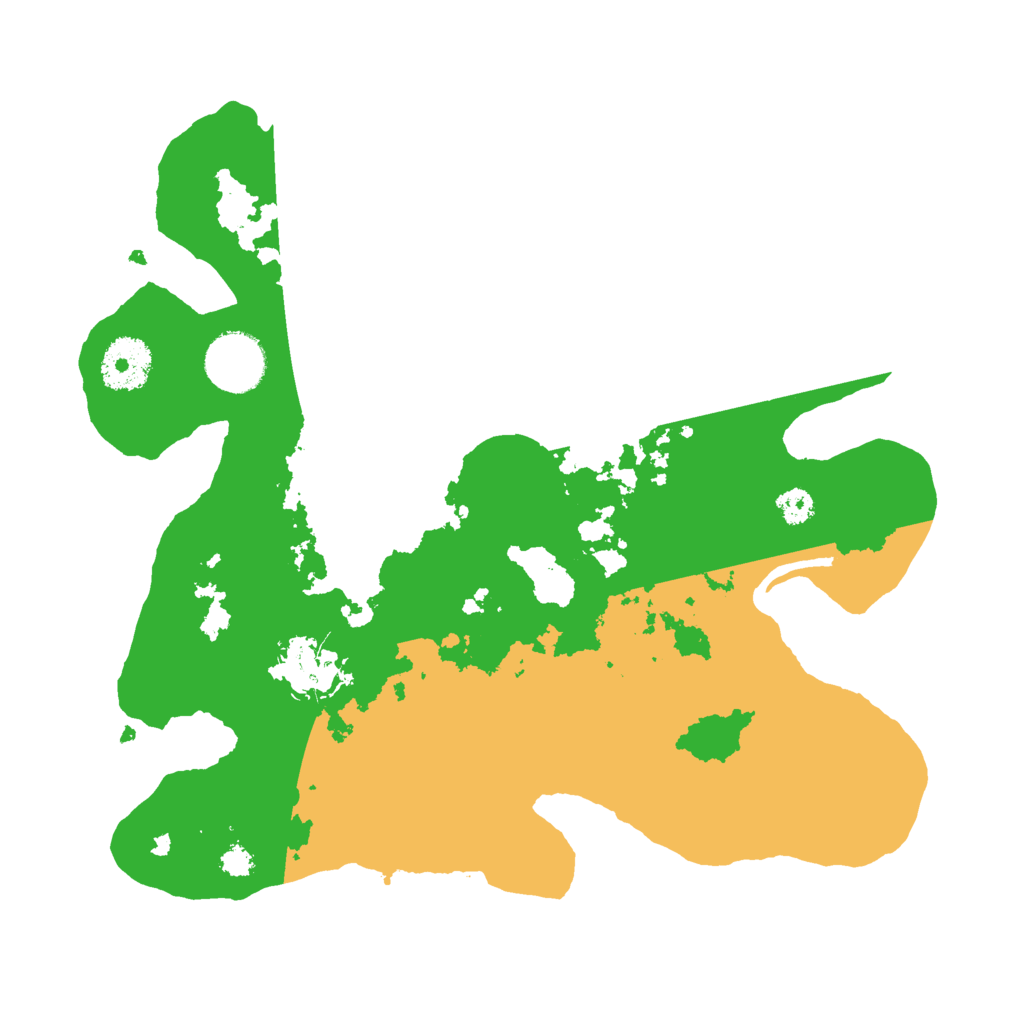 Biome Rust Map: Procedural Map, Size: 3000, Seed: 23151