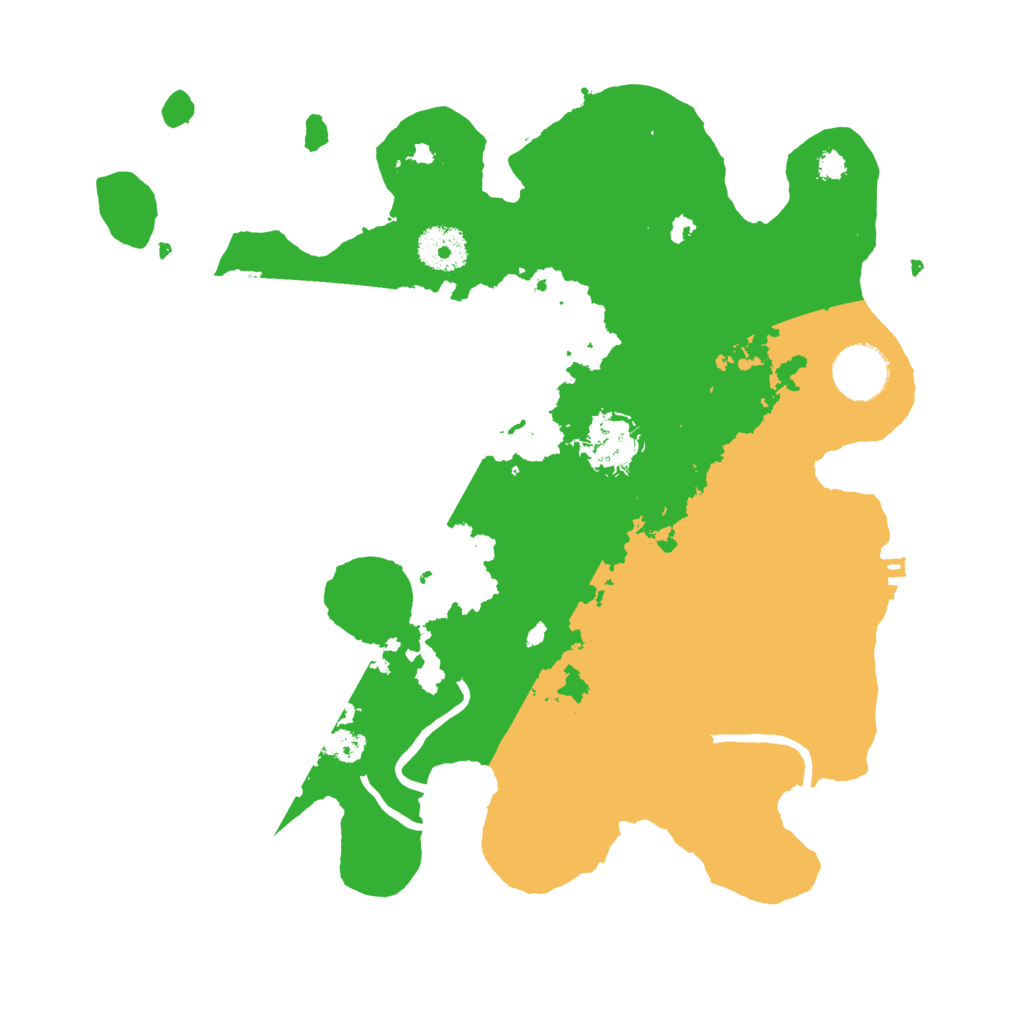 Biome Rust Map: Procedural Map, Size: 3250, Seed: 1273569789