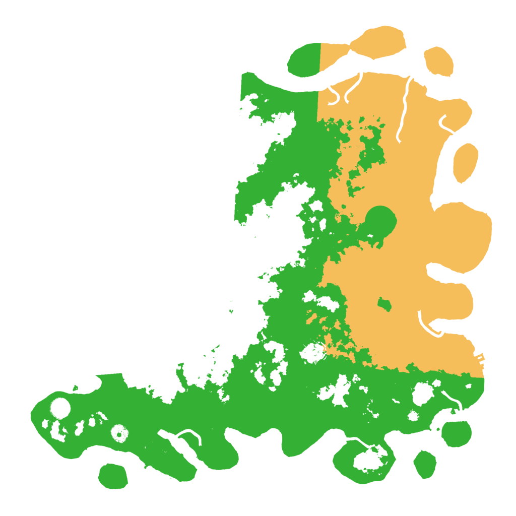 Biome Rust Map: Procedural Map, Size: 4500, Seed: 603571810