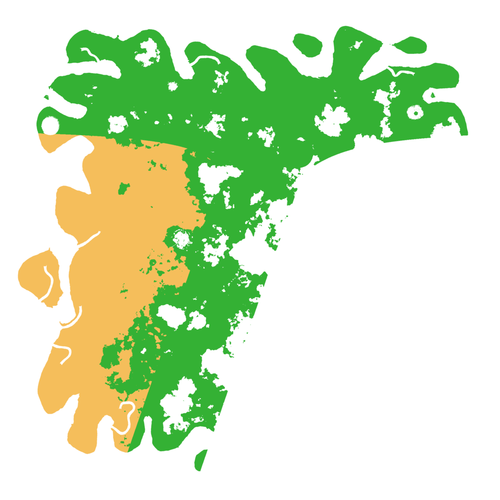 Biome Rust Map: Procedural Map, Size: 5000, Seed: 8365927
