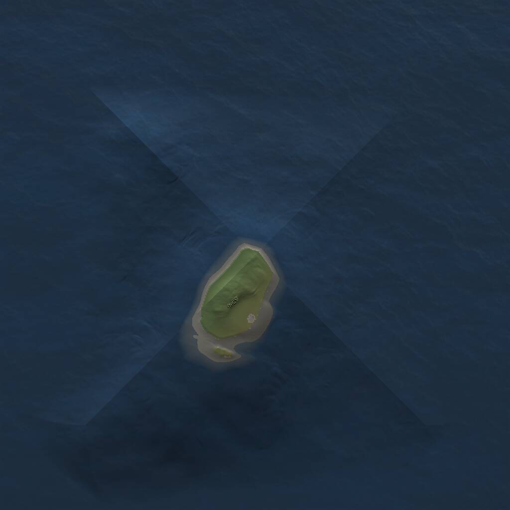 Rust Map: Procedural Map, Size: 1000, Seed: 4896, 1 Monuments