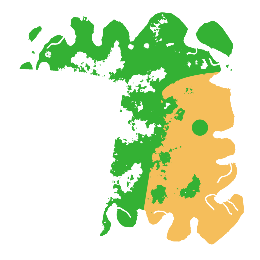 Biome Rust Map: Procedural Map, Size: 4250, Seed: 54819276