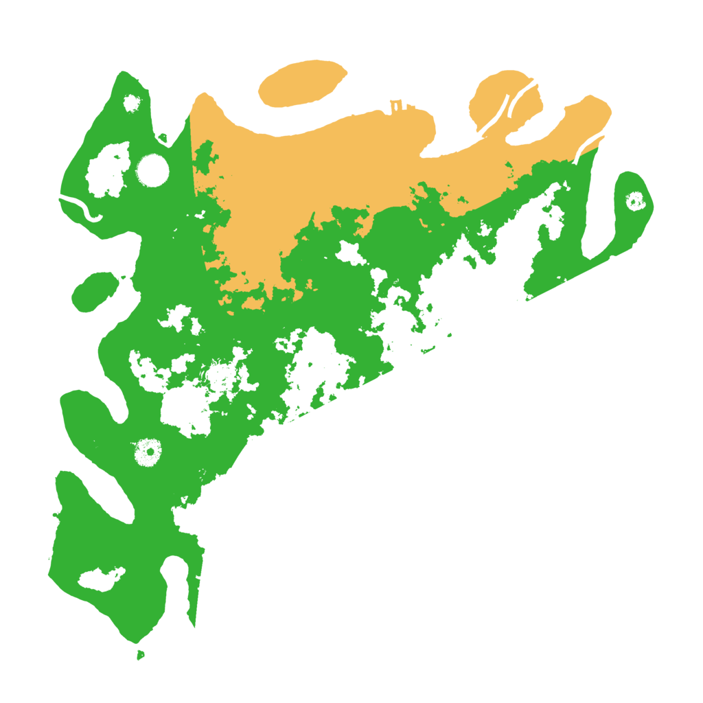 Biome Rust Map: Procedural Map, Size: 3800, Seed: 2040951592