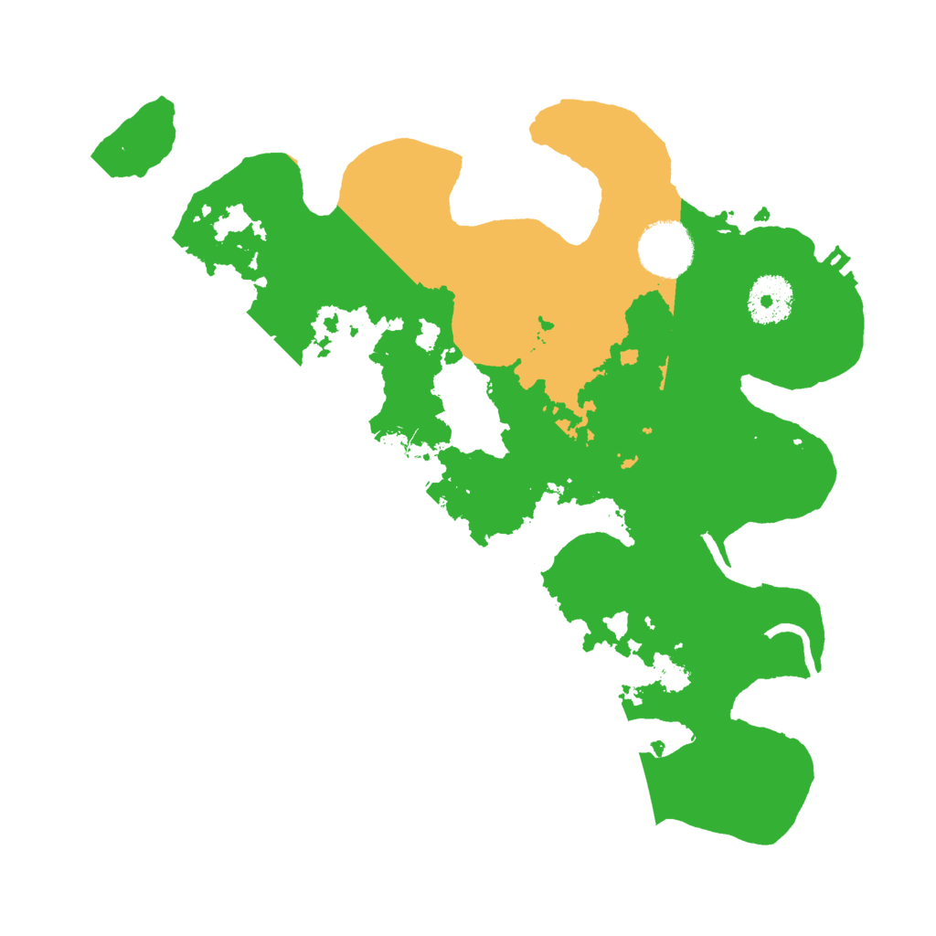 Biome Rust Map: Procedural Map, Size: 3000, Seed: 262008747