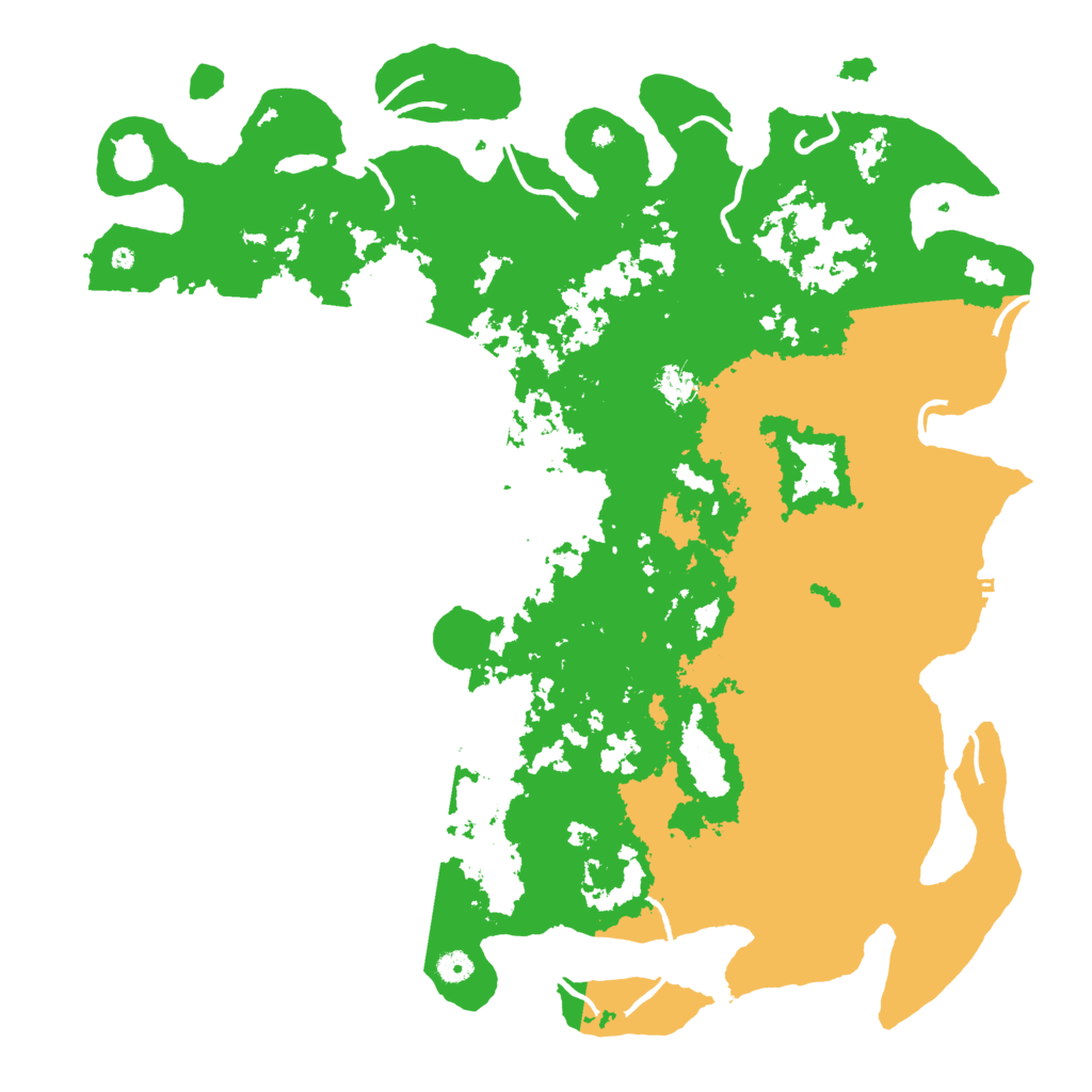 Biome Rust Map: Procedural Map, Size: 5000, Seed: 14508