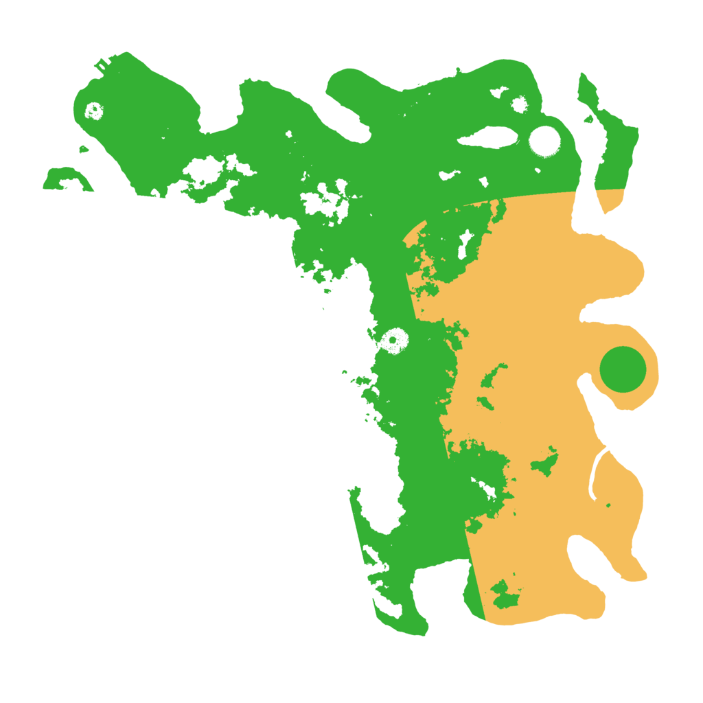 Biome Rust Map: Procedural Map, Size: 4000, Seed: 93844609