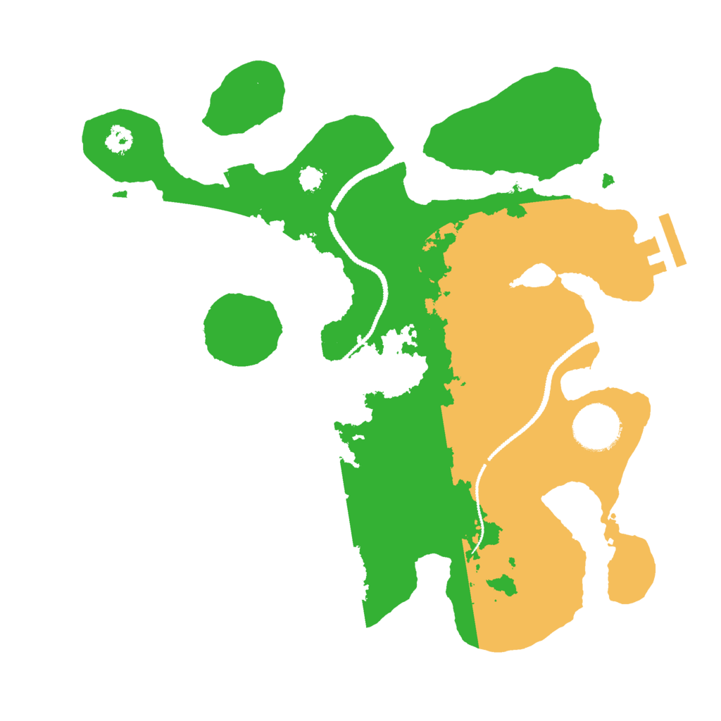 Biome Rust Map: Procedural Map, Size: 2700, Seed: 1482311969