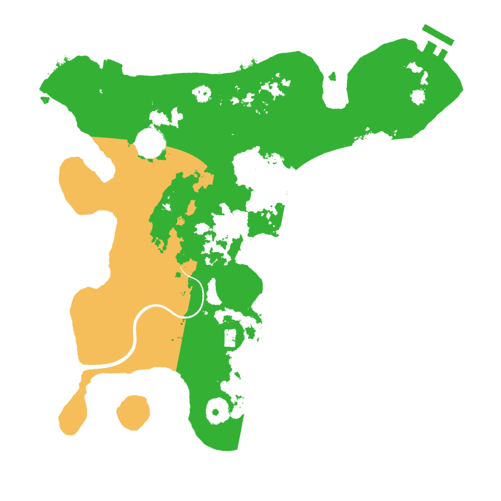 Biome Rust Map: Procedural Map, Size: 3000, Seed: 561749150