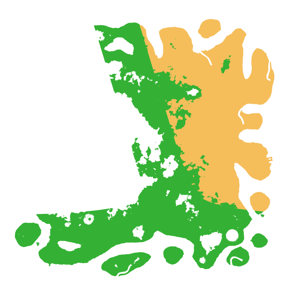 Biome Rust Map: Procedural Map, Size: 4200, Seed: 260407025