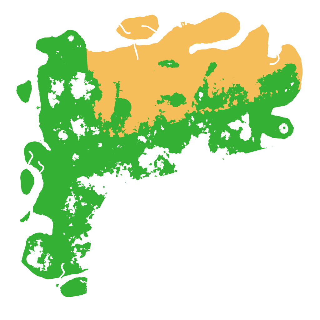 Biome Rust Map: Procedural Map, Size: 5000, Seed: 420456851