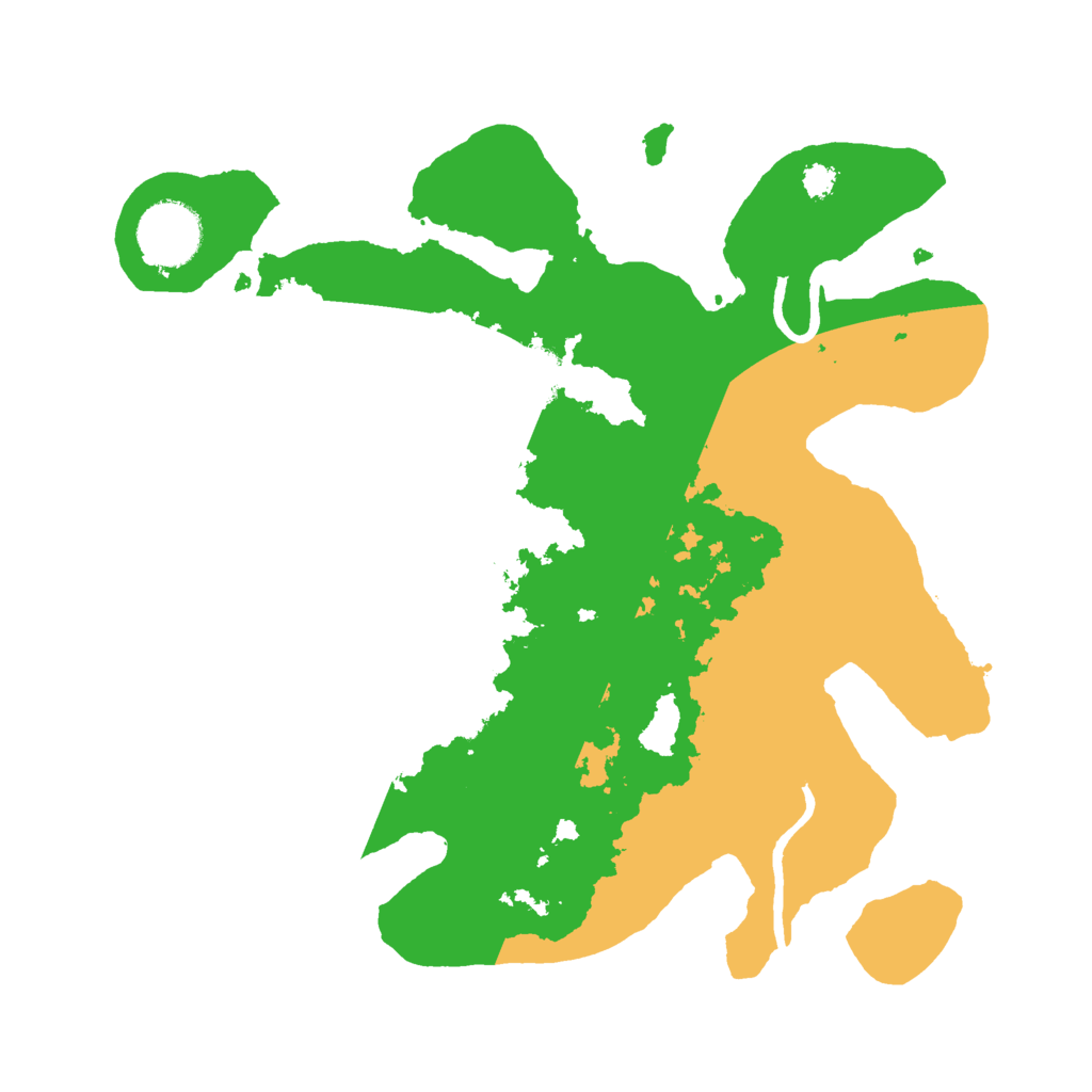 Biome Rust Map: Procedural Map, Size: 3000, Seed: 520104172