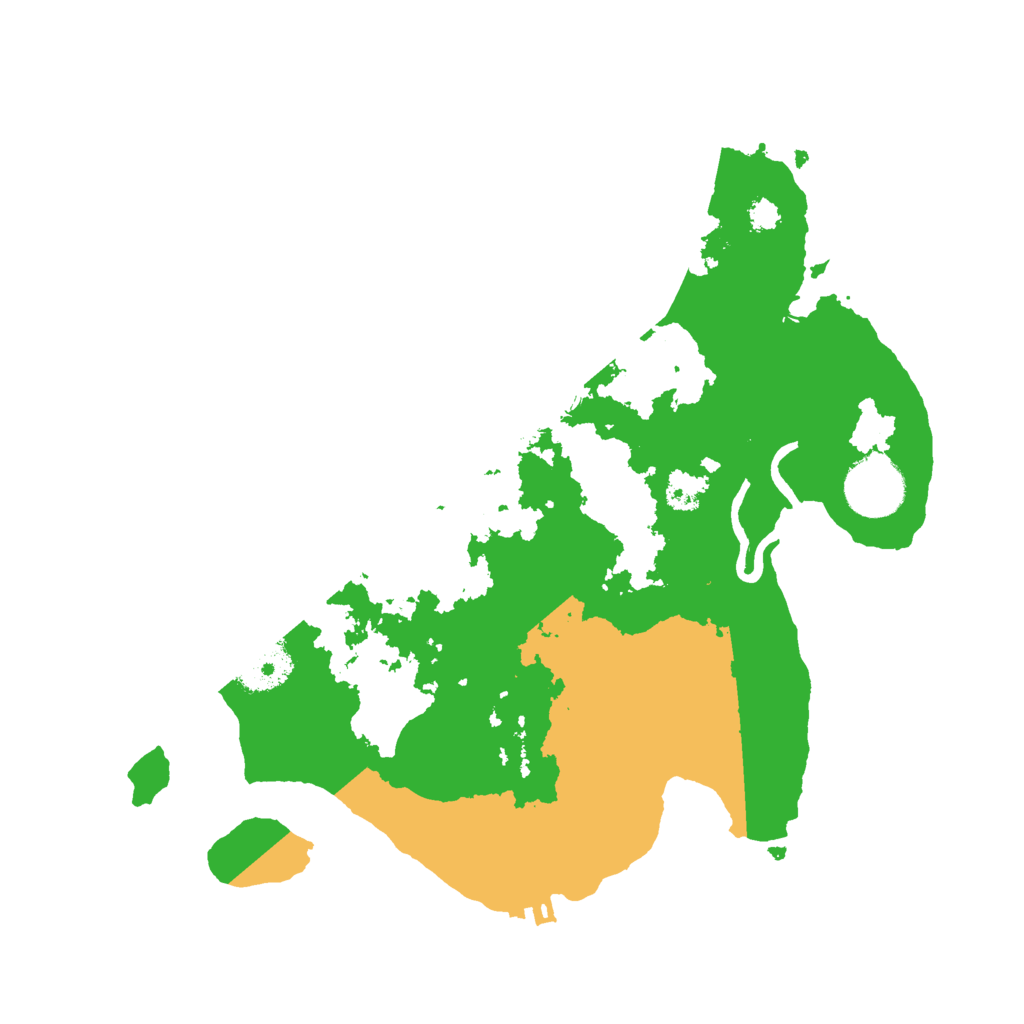 Biome Rust Map: Procedural Map, Size: 3000, Seed: 929722715