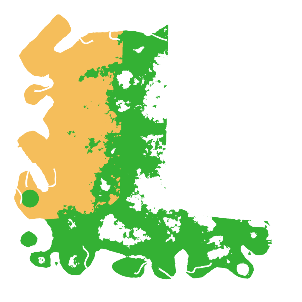 Biome Rust Map: Procedural Map, Size: 4500, Seed: 2043842053