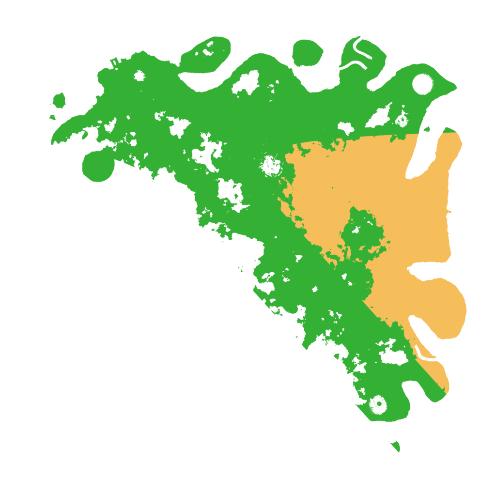 Biome Rust Map: Procedural Map, Size: 4250, Seed: 302390511