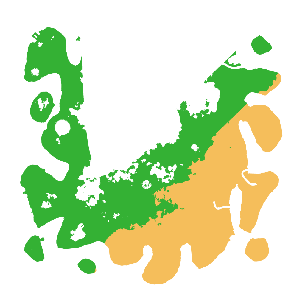 Biome Rust Map: Procedural Map, Size: 3500, Seed: 1652445578