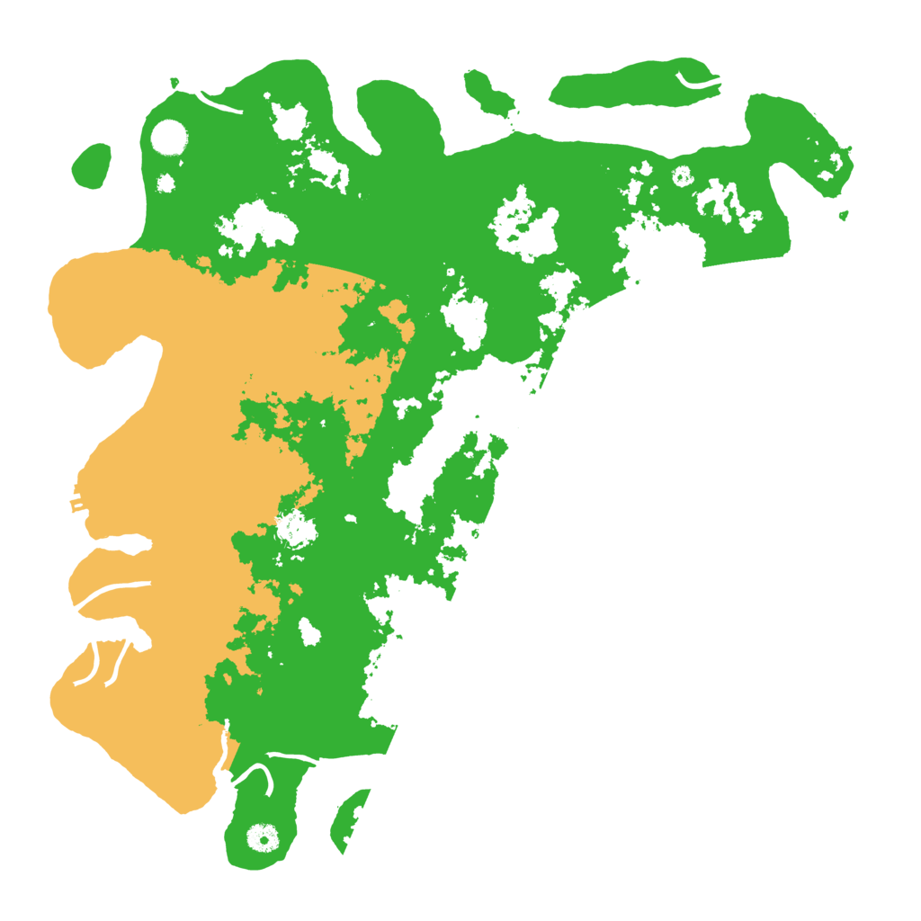 Biome Rust Map: Procedural Map, Size: 4500, Seed: 935282603