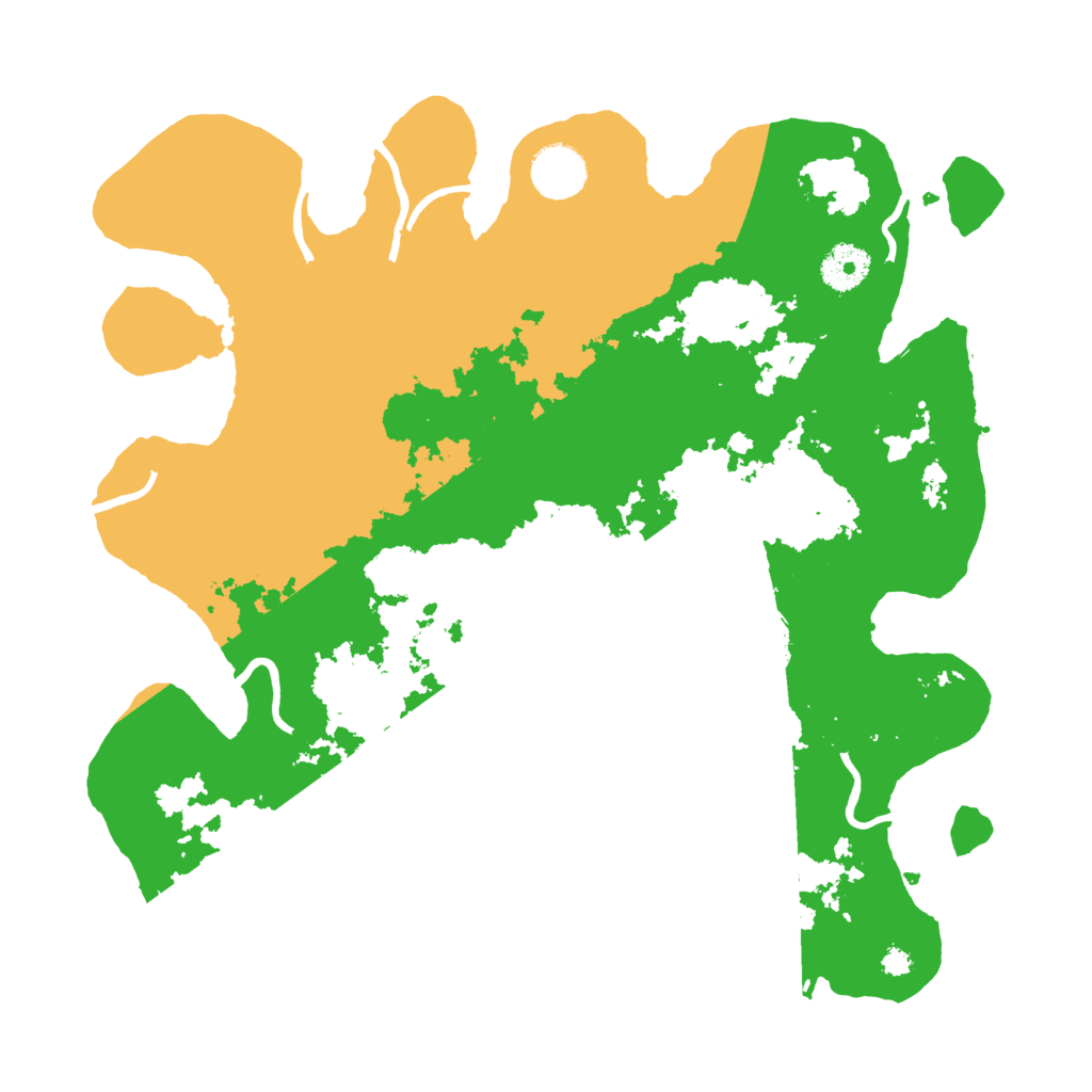 Biome Rust Map: Procedural Map, Size: 3500, Seed: 42132132