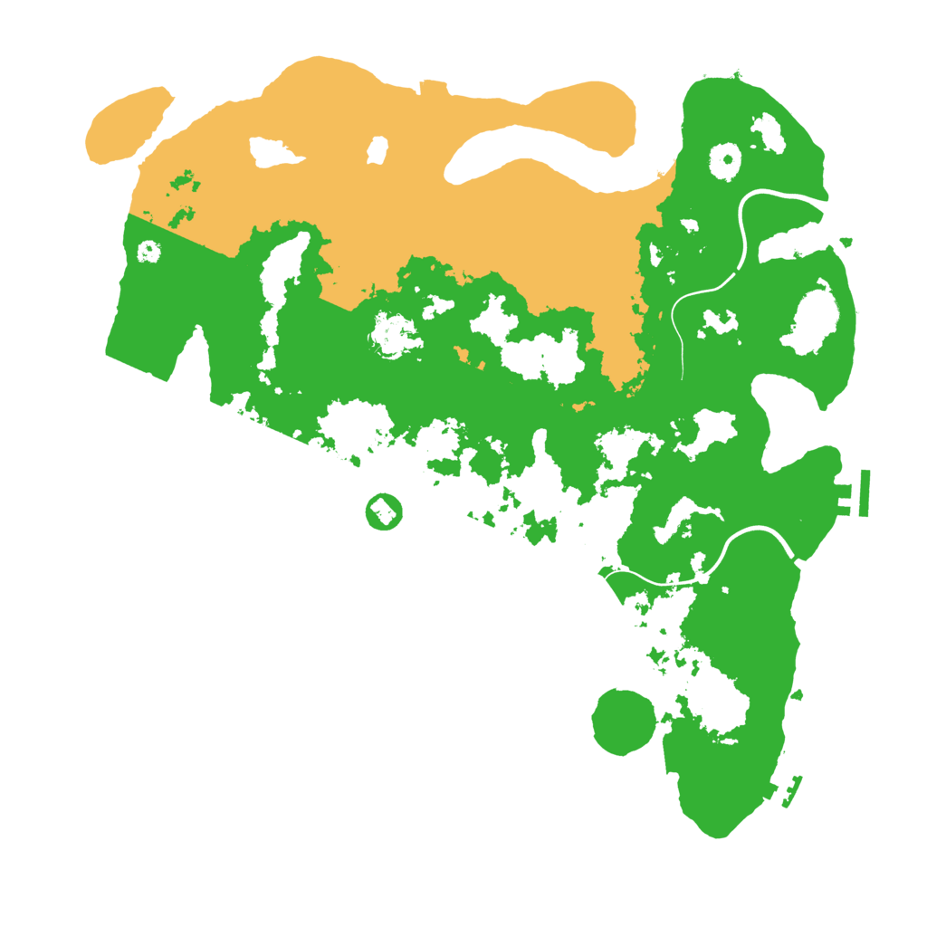 Biome Rust Map: Procedural Map, Size: 4000, Seed: 2062549654