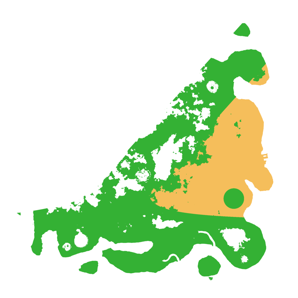 Biome Rust Map: Procedural Map, Size: 3850, Seed: 90102426