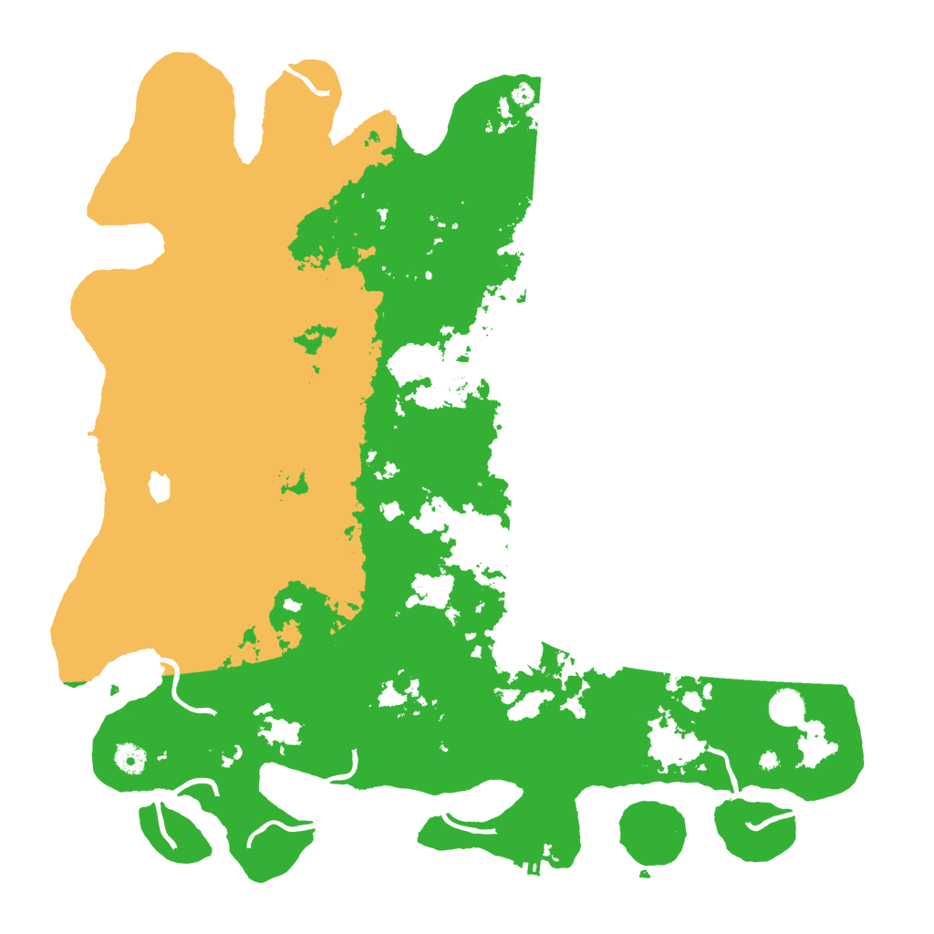 Biome Rust Map: Procedural Map, Size: 4500, Seed: 1314920