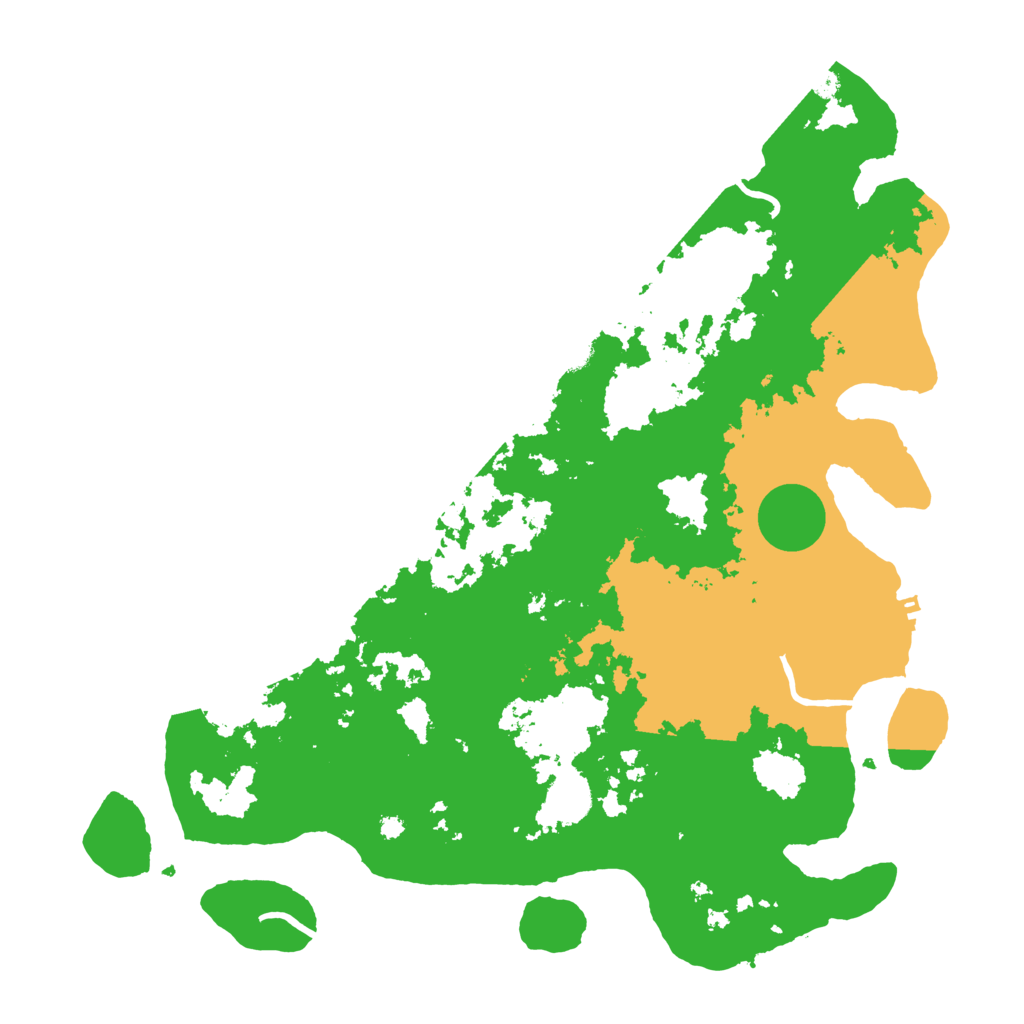 Biome Rust Map: Procedural Map, Size: 4000, Seed: 173839579