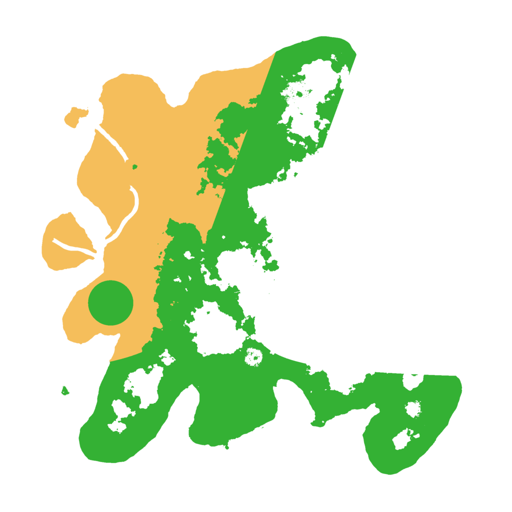 Biome Rust Map: Procedural Map, Size: 3000, Seed: 70233148