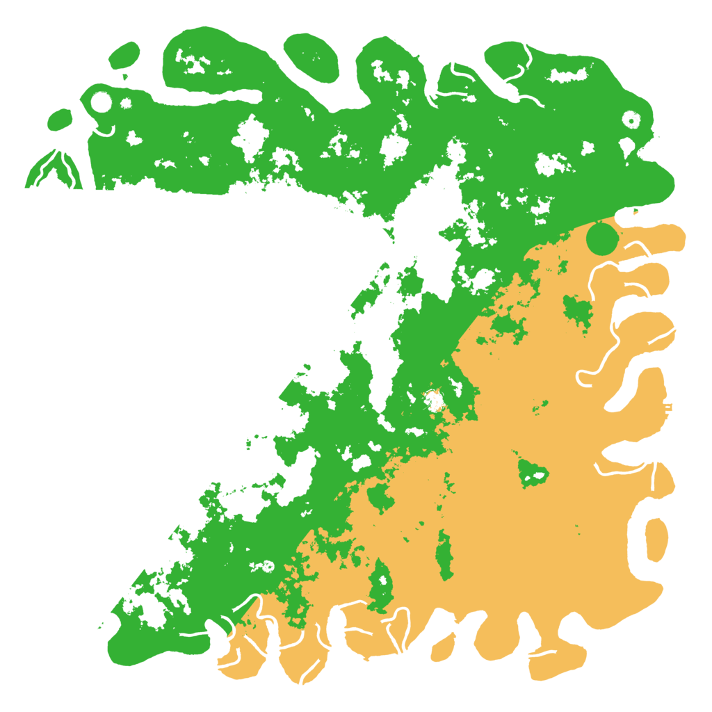 Biome Rust Map: Procedural Map, Size: 6000, Seed: 740972133