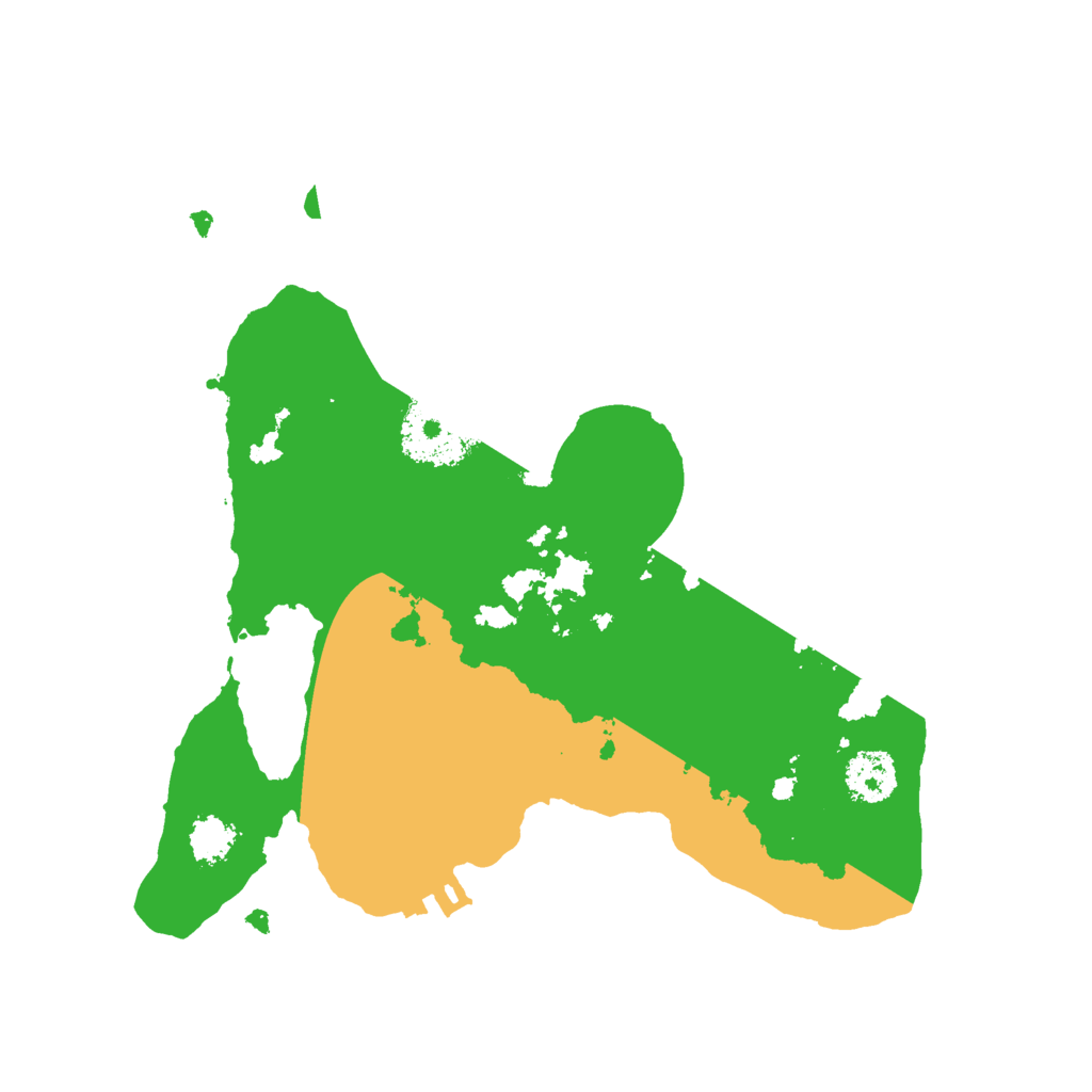 Biome Rust Map: Procedural Map, Size: 2200, Seed: 2006248523