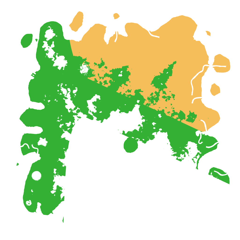 Biome Rust Map: Procedural Map, Size: 4500, Seed: 1680908606