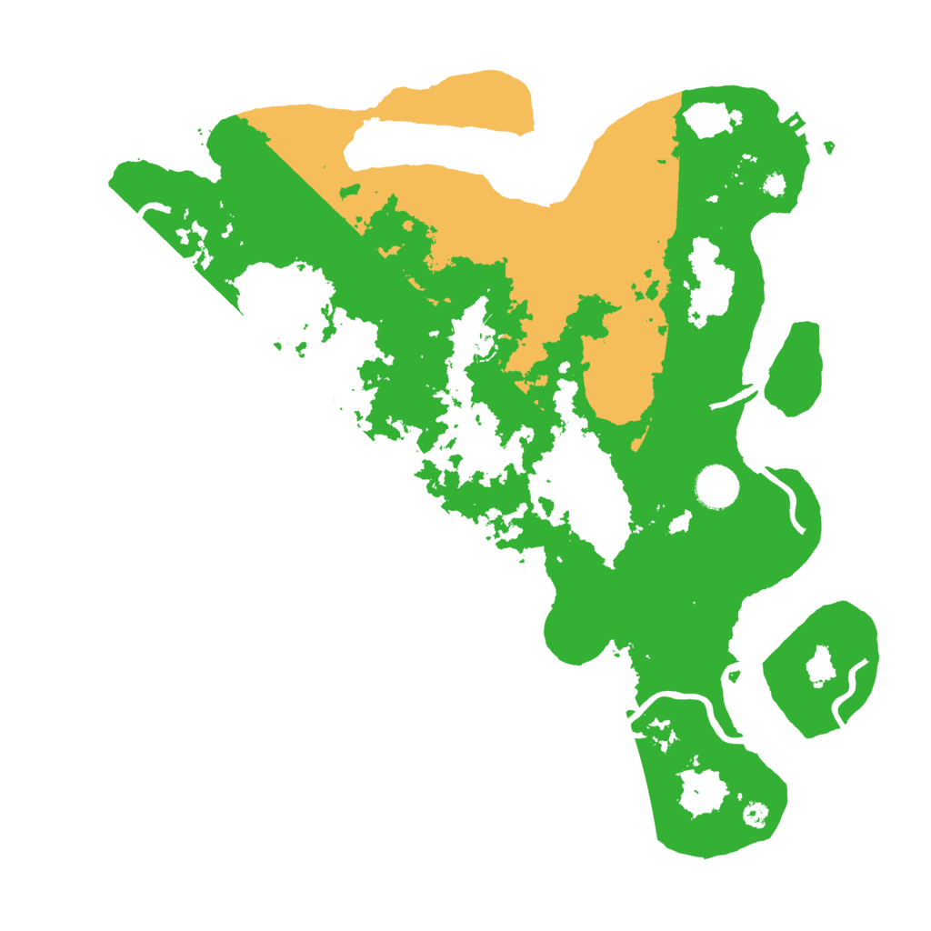 Biome Rust Map: Procedural Map, Size: 3750, Seed: 101