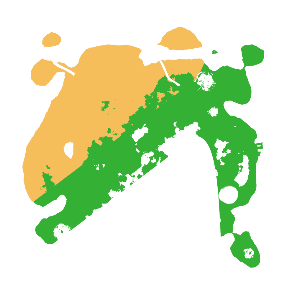 Biome Rust Map: Procedural Map, Size: 3000, Seed: 285475