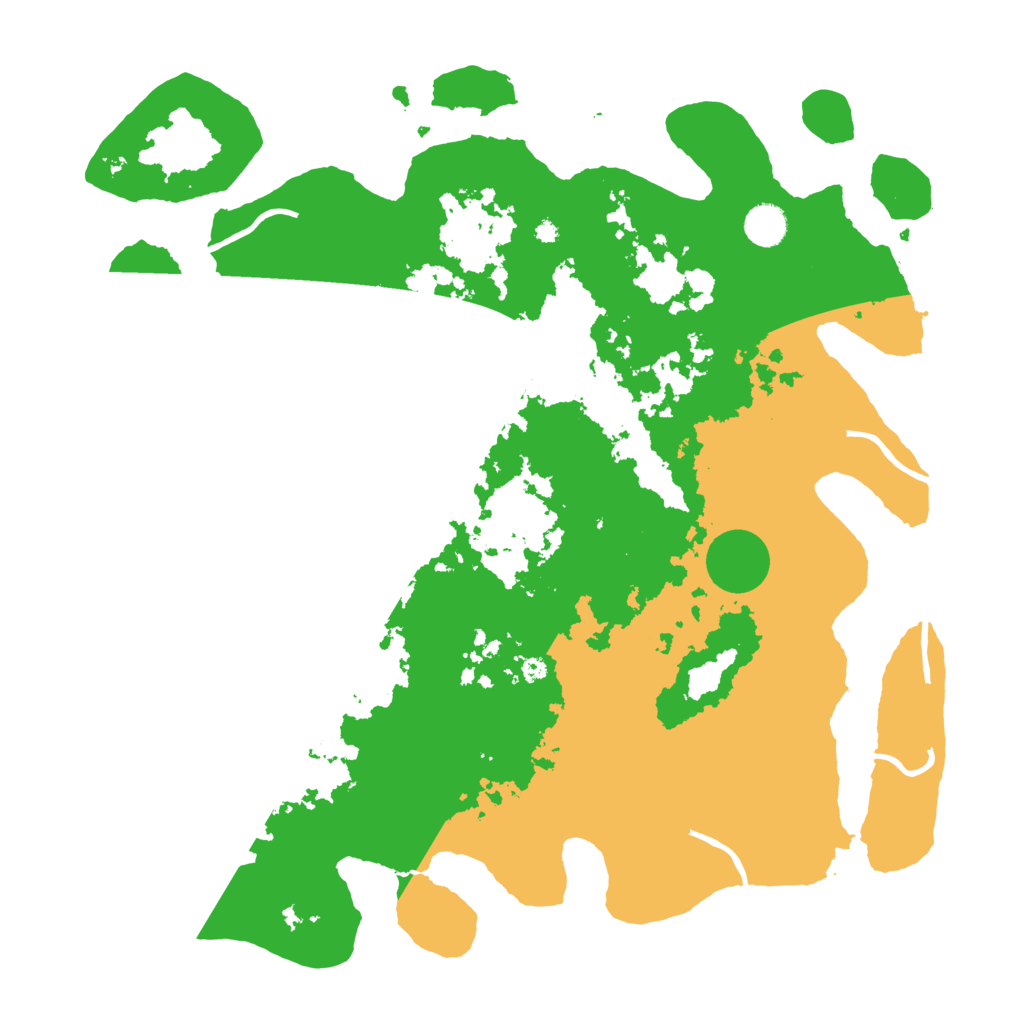 Biome Rust Map: Procedural Map, Size: 4250, Seed: 386760128