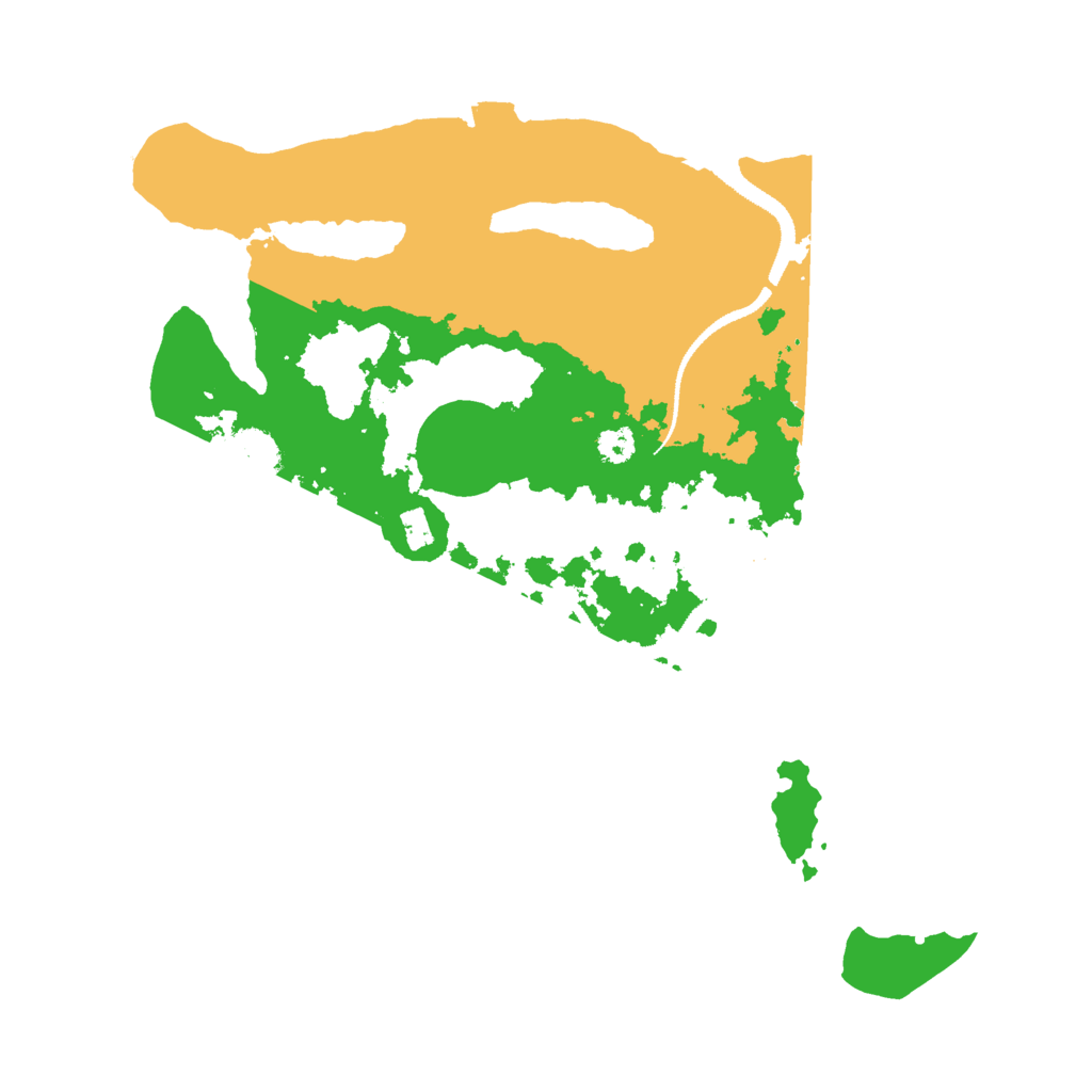 Biome Rust Map: Procedural Map, Size: 3000, Seed: 1732490