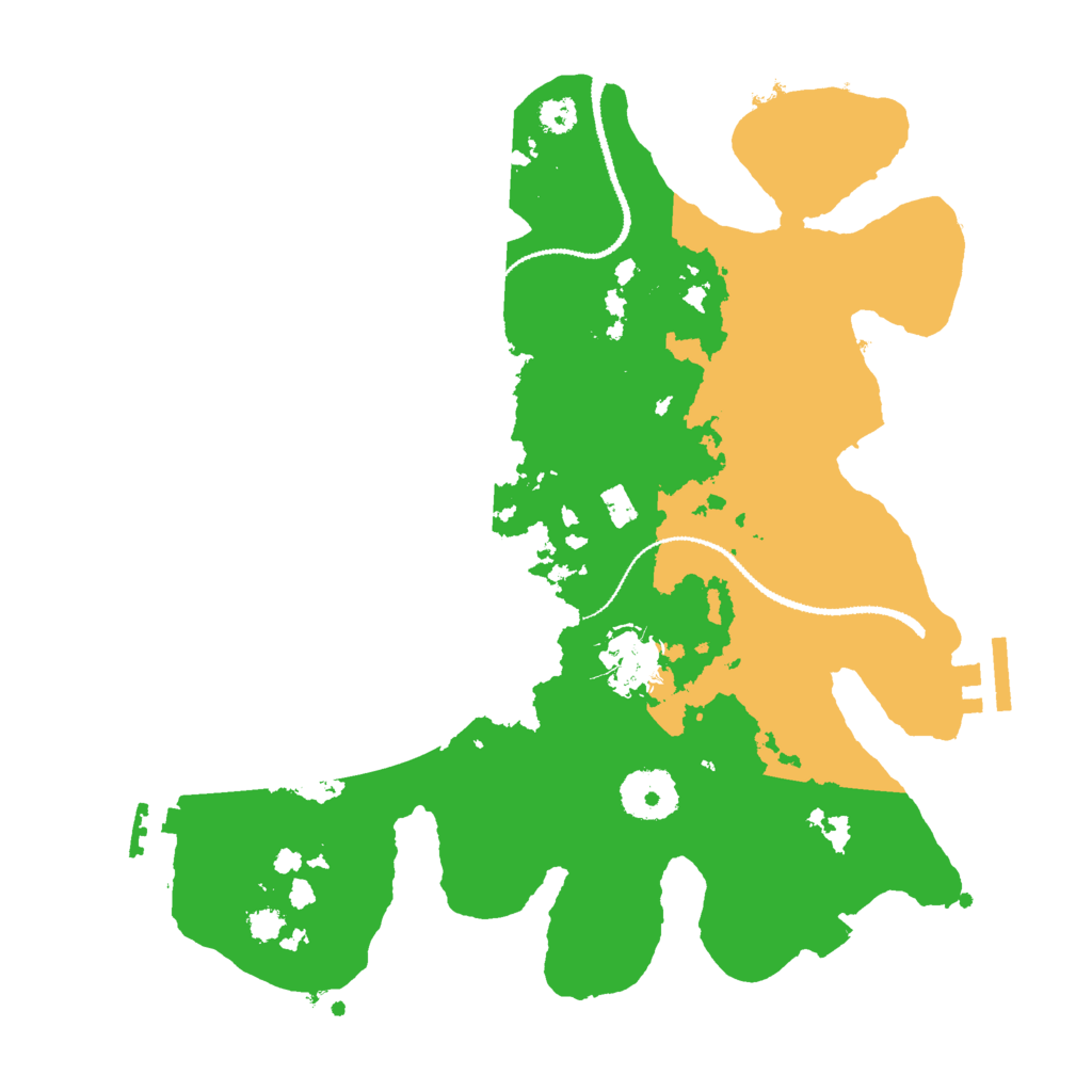 Biome Rust Map: Procedural Map, Size: 3000, Seed: 1732208775
