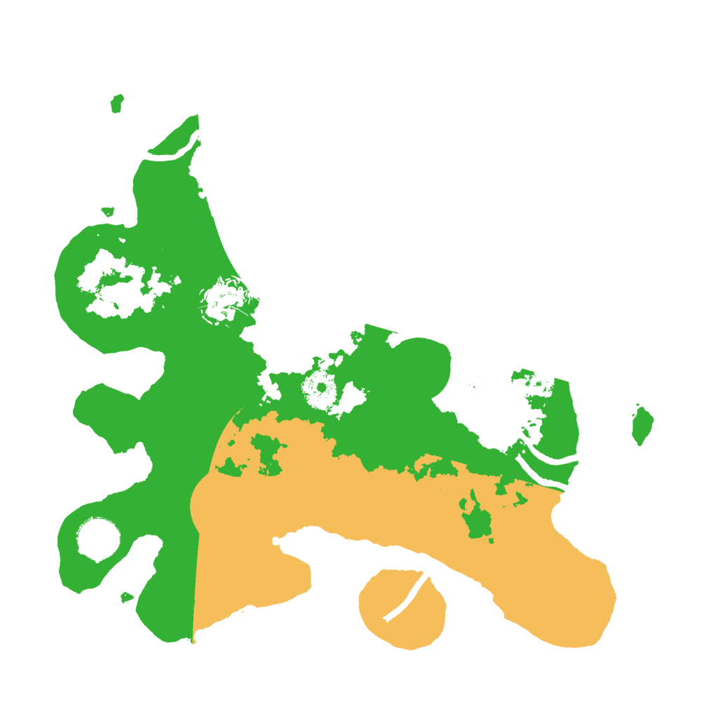 Biome Rust Map: Procedural Map, Size: 3000, Seed: 1651777543
