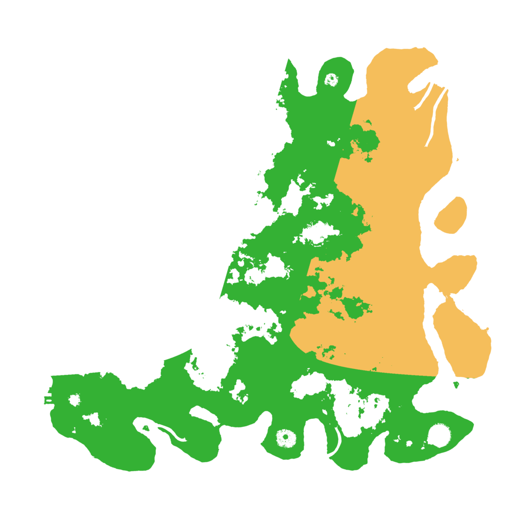 Biome Rust Map: Procedural Map, Size: 4000, Seed: 59874