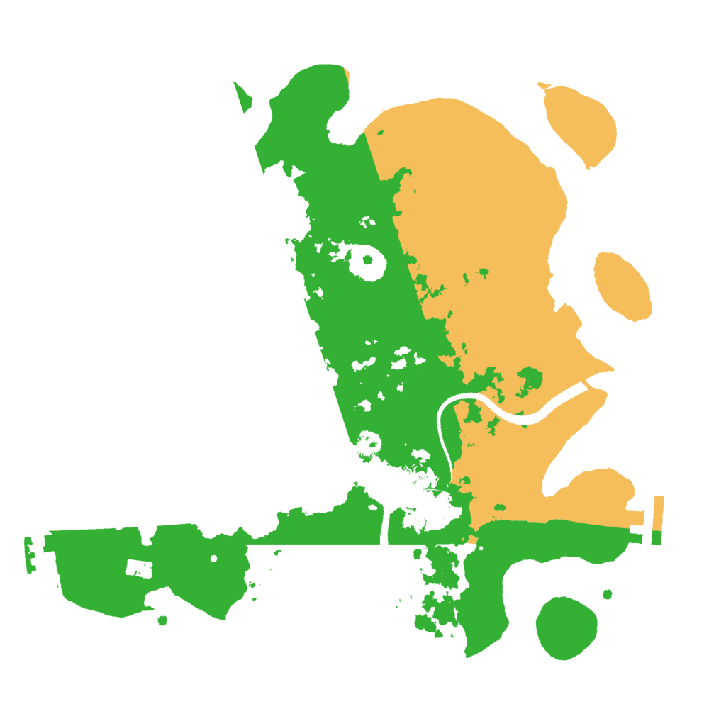Biome Rust Map: Procedural Map, Size: 3000, Seed: 1153014263
